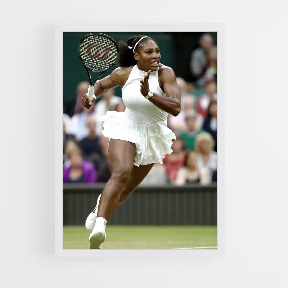 Poster Gara di Serena Williams