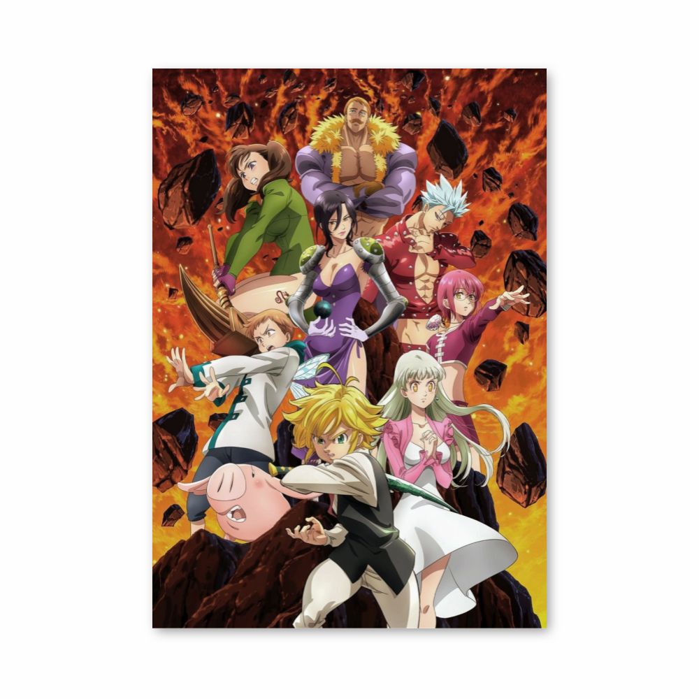 Poster Nanatsu no Taizai Lotta