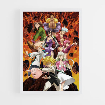 Poster Nanatsu no Taizai Lotta