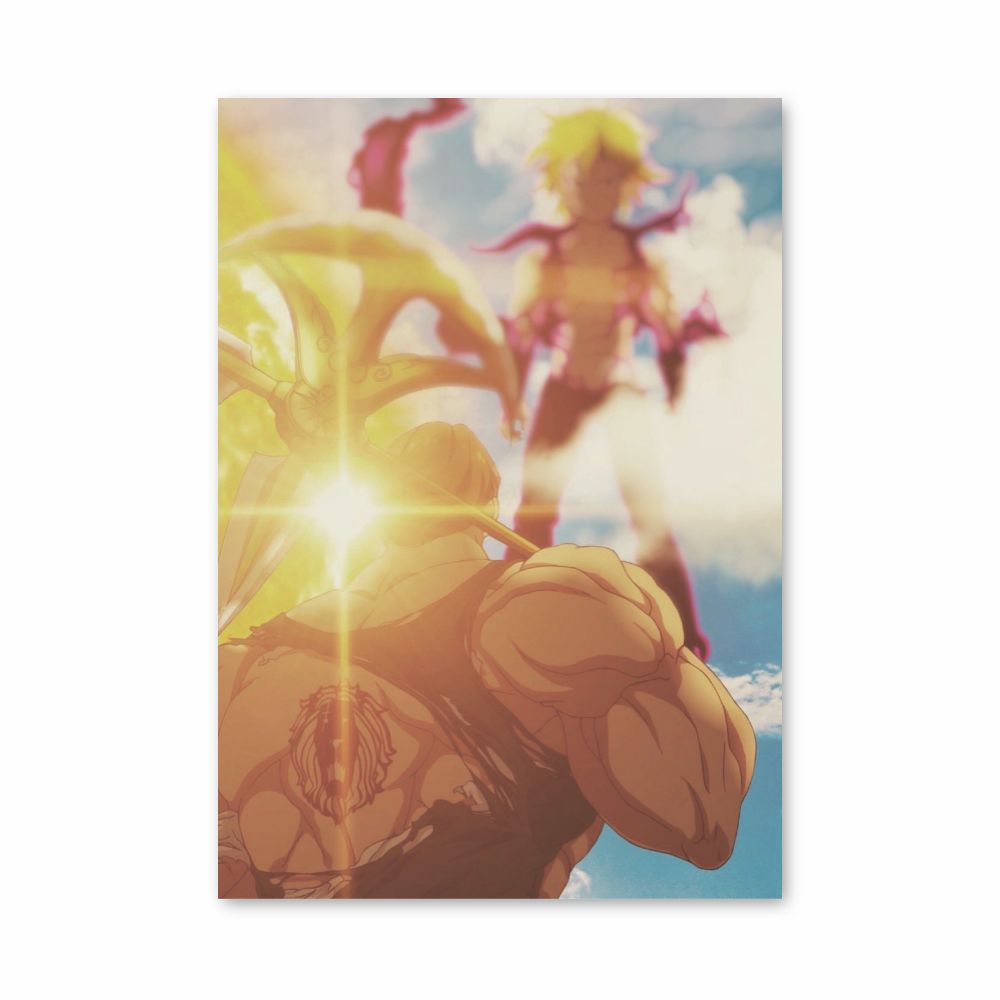 Poster Meliodas contro Escanor