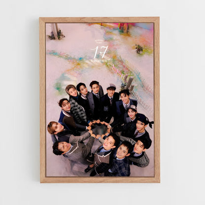 seventeen-2 cadre Bois clair