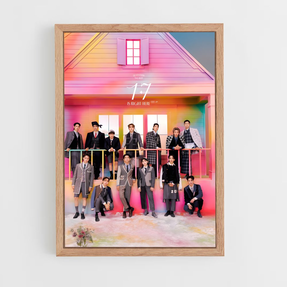 seventeen-6 cadre Bois clair