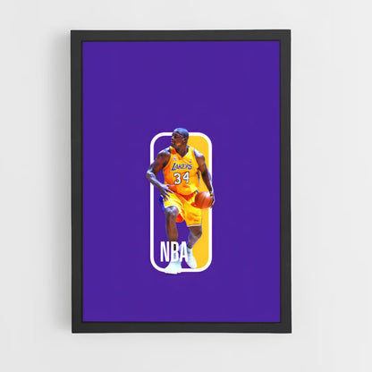 shaquille-oneal-9 cadre Noir