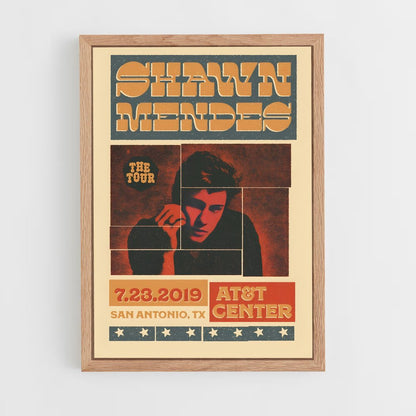 shawn-mendes-8 cadre Bois clair