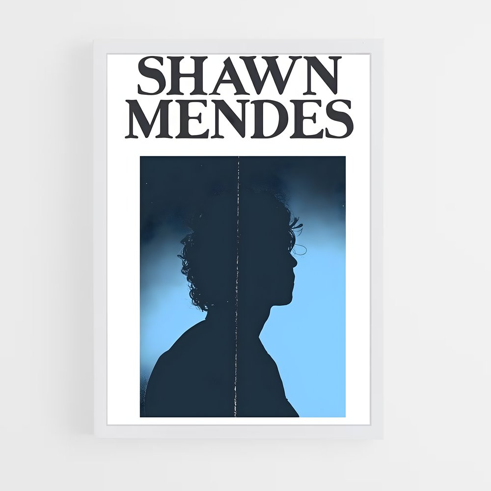 shawn-mendes-9 cadre Blanc