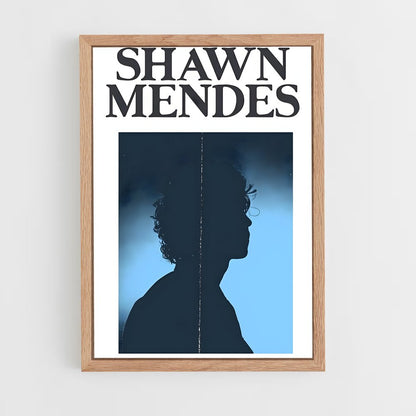 shawn-mendes-9 cadre Bois clair