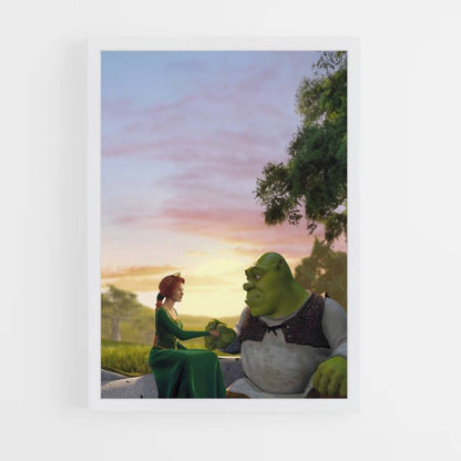 Poster Shrek Fiona umana