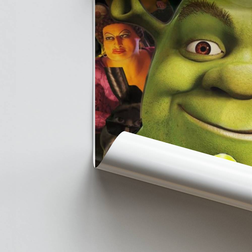 Poster Collage di Shrek