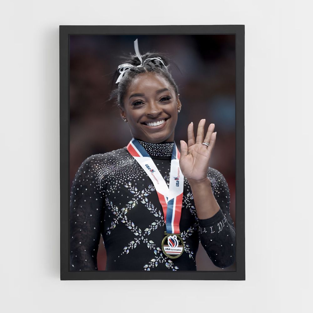 Poster Simone Biles Ciao