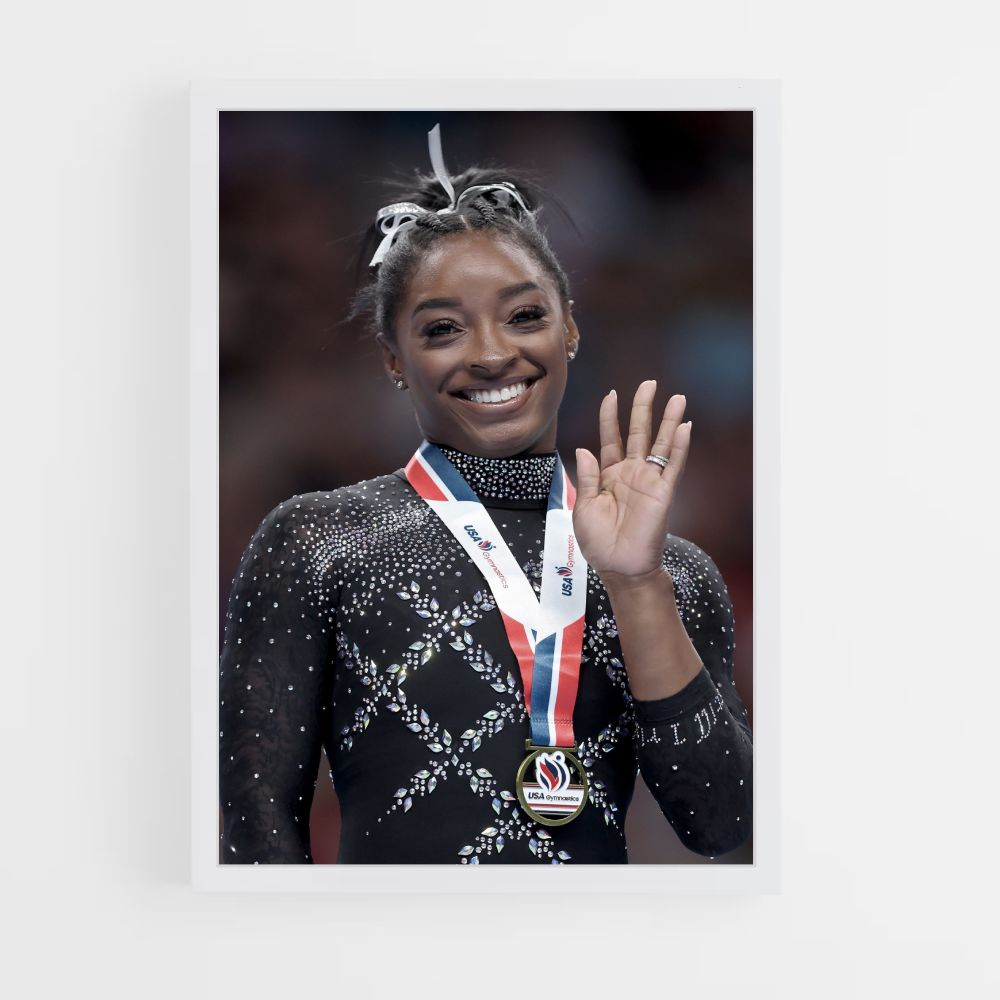 Poster Simone Biles Ciao