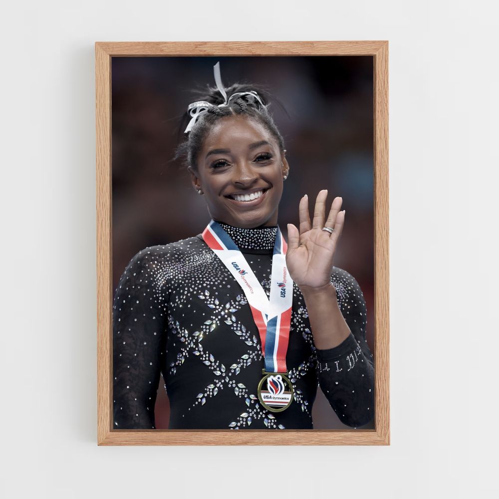 Poster Simone Biles Ciao