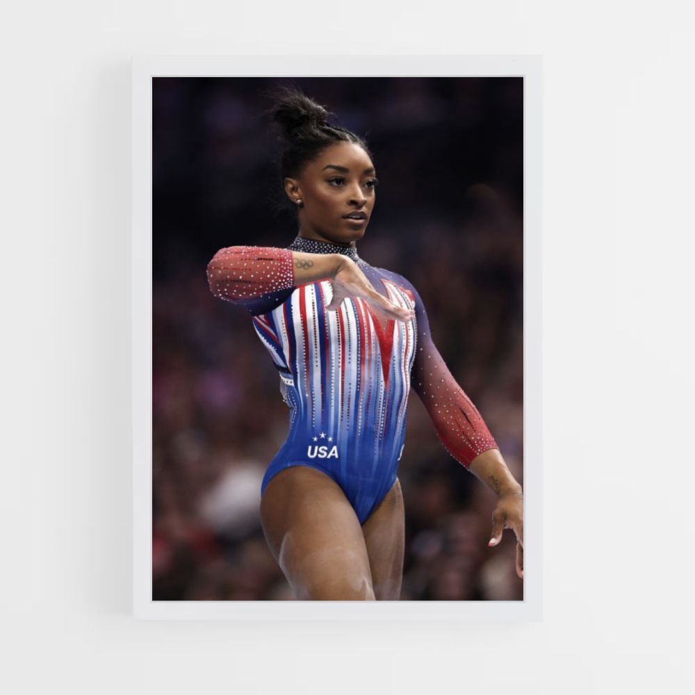 Poster Simone Biles Stati Uniti