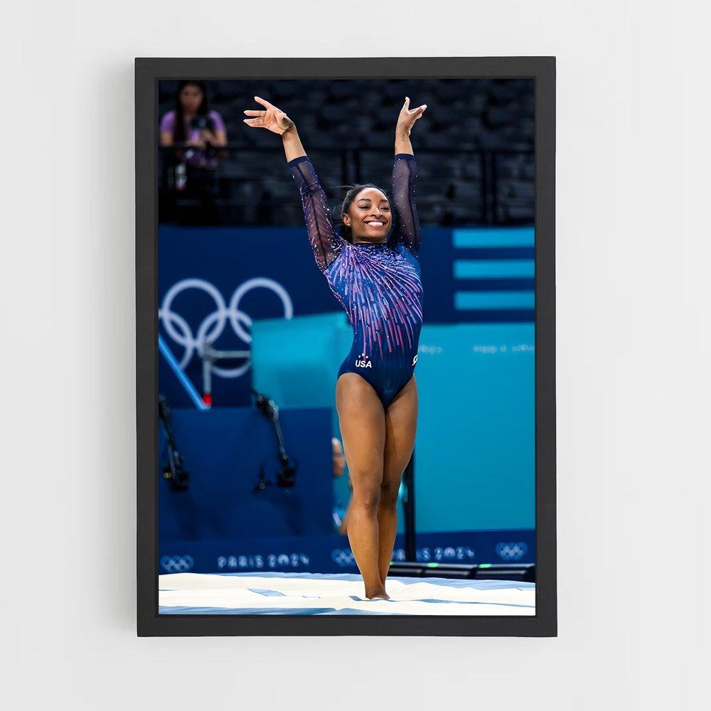 simone-biles-5 cadre Noir