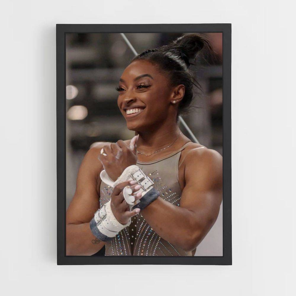 Poster Simone Biles Ginnastica