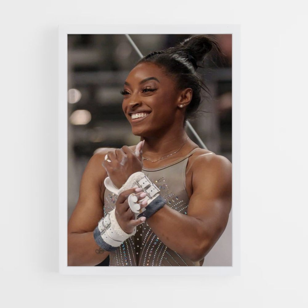 Poster Simone Biles Ginnastica