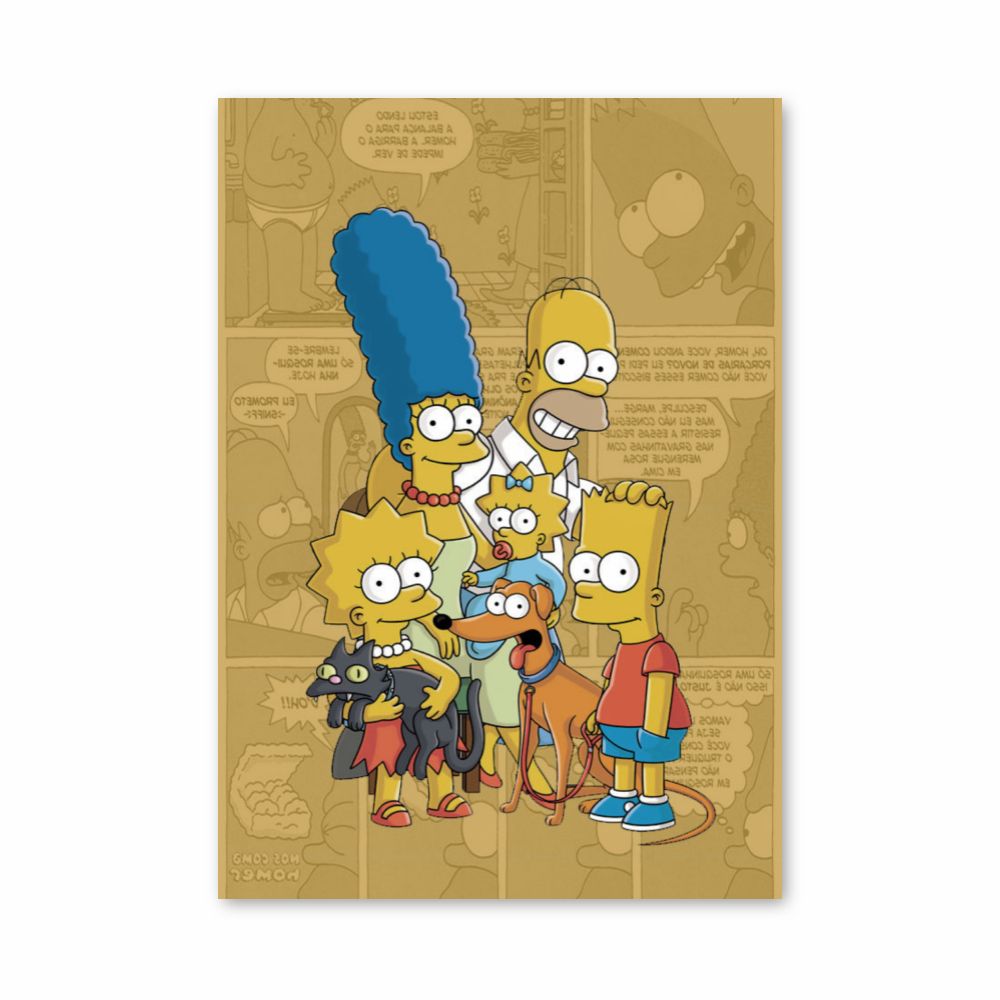 Poster I Simpsons Fumetti