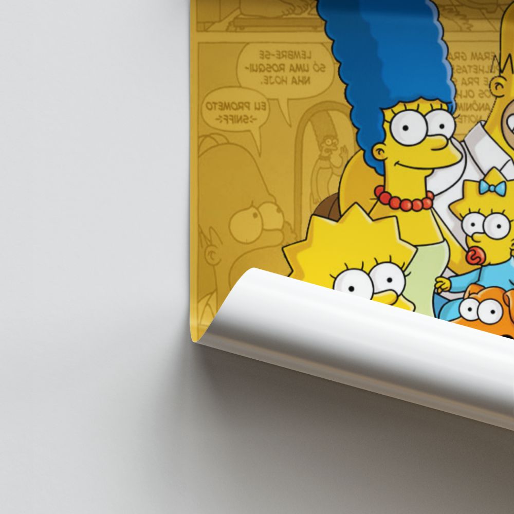 Poster I Simpsons Fumetti