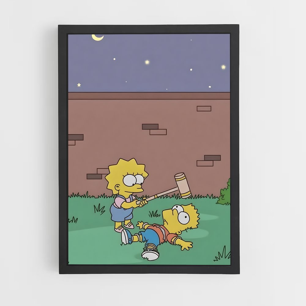 simpsons-11 cadre Noir