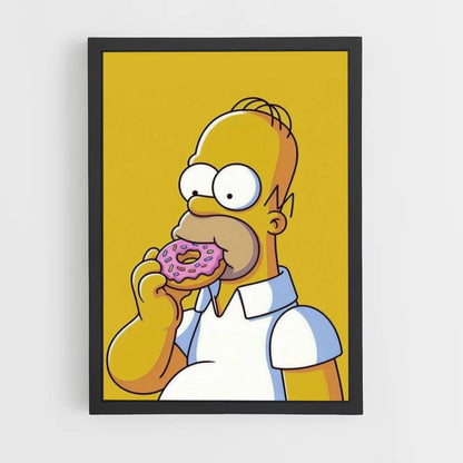 Poster della ciambella di Homer