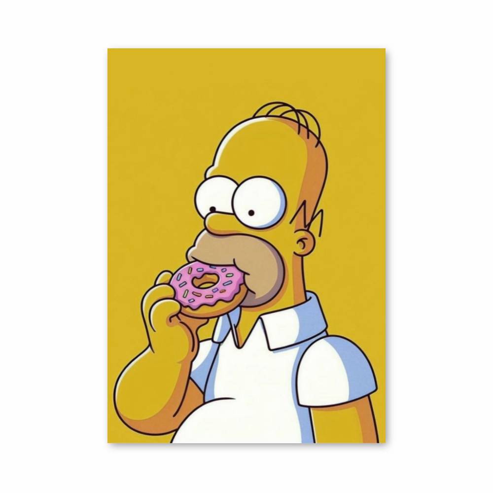 Poster Homer Donut