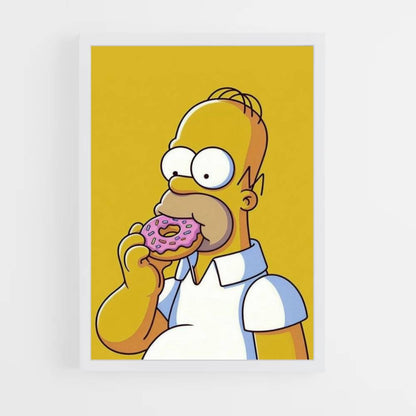 Poster della ciambella di Homer