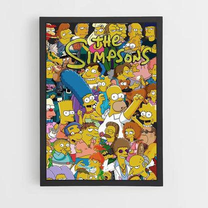 Poster Personaggio dei Simpsons