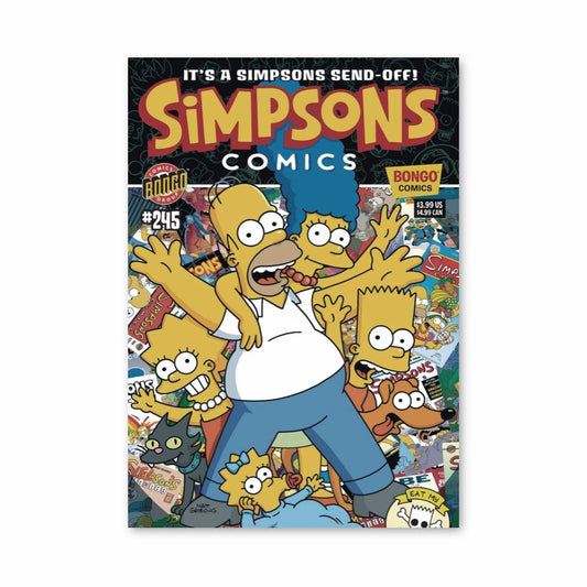 Poster I Simpsons Fumetti