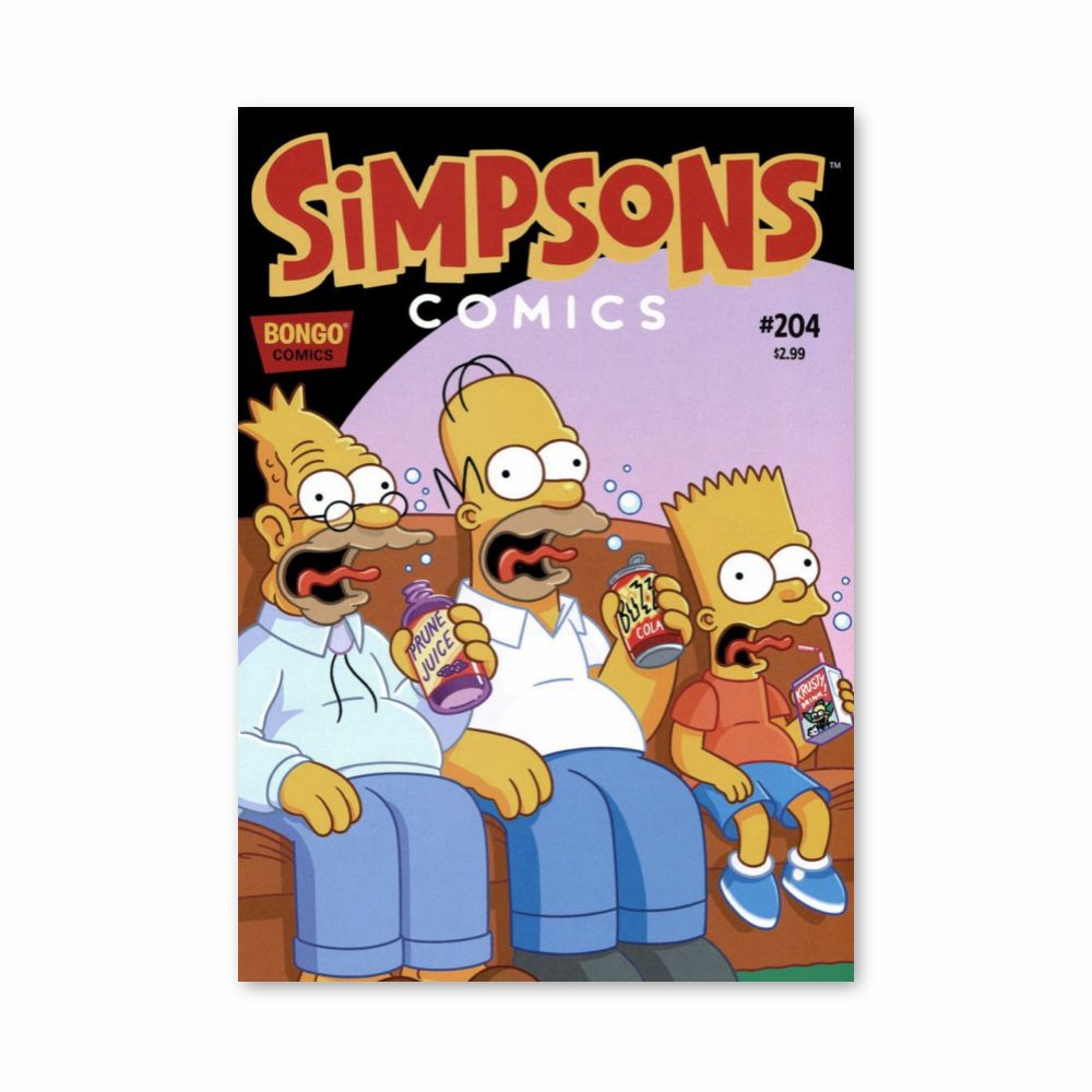 Poster Birra dei Simpson