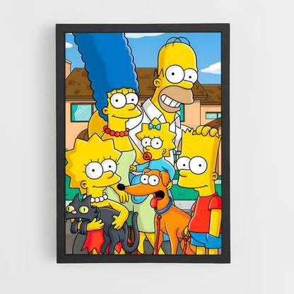 simpsons-7 cadre Noir