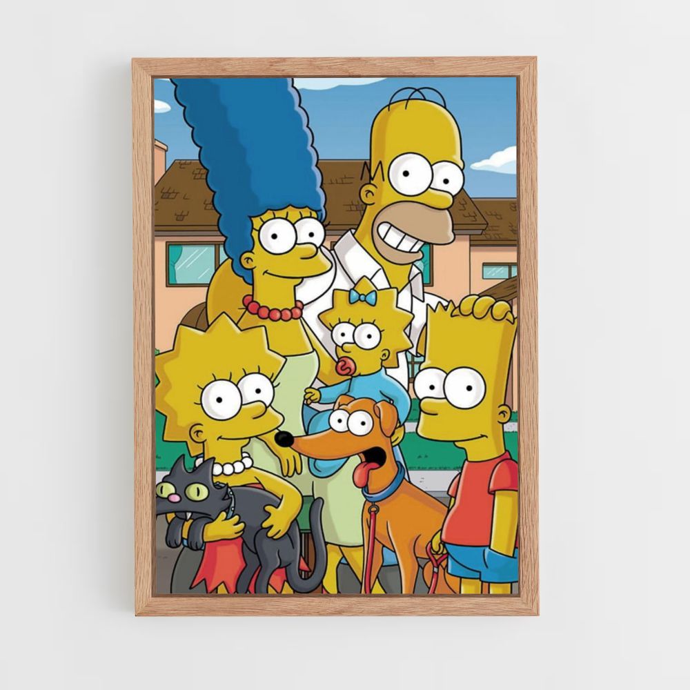 Poster La famiglia dei Simpson