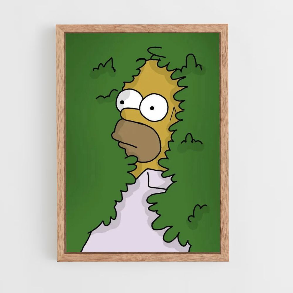 Poster I Simpsons Bush