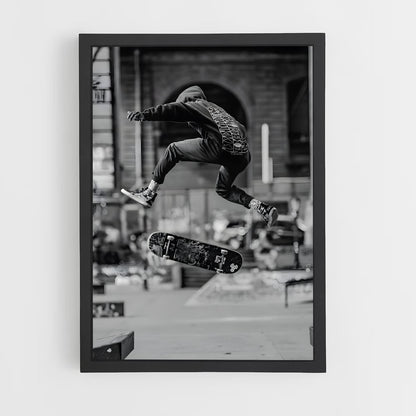 skateboard-13 cadre Noir