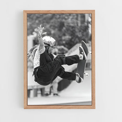 skateboard-24 cadre Bois clair