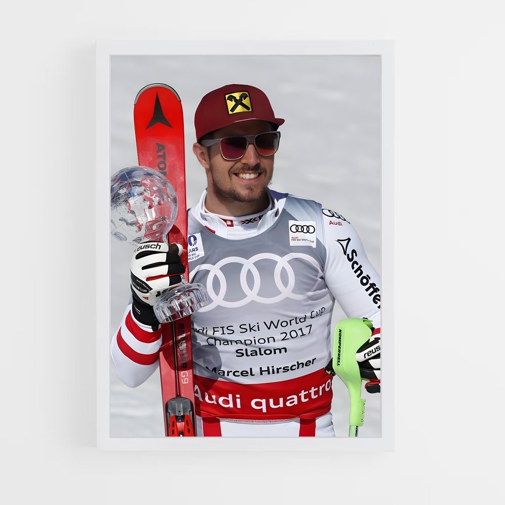 ski-6 cadre Blanc
