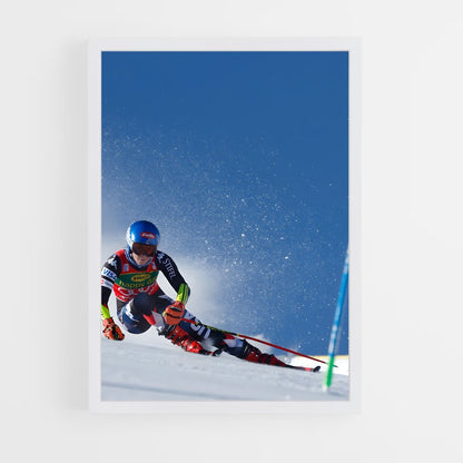 ski-9 cadre Blanc