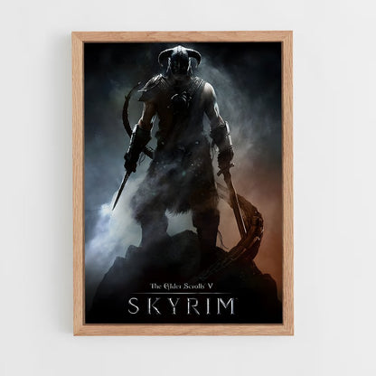 skyrim-1 cadre Bois clair