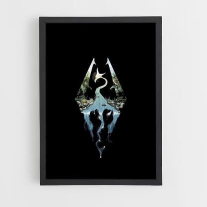 Poster Logo di Skyrim