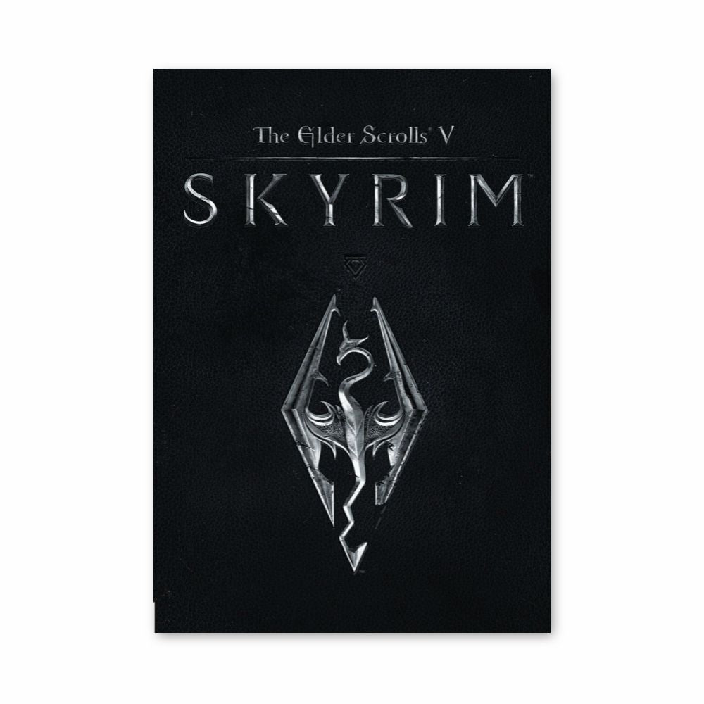 Poster Il logo di Elder Scrolls V