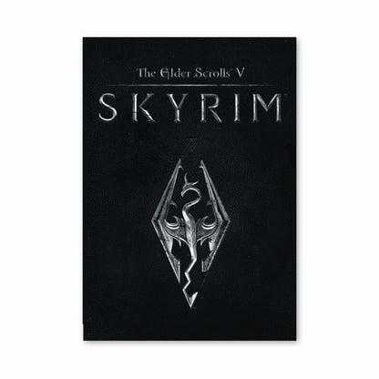 Poster Il logo di Elder Scrolls V