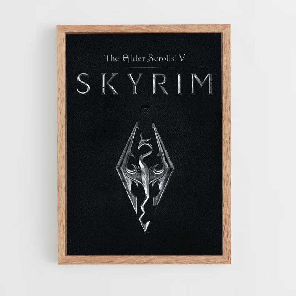 Poster Il logo di Elder Scrolls V