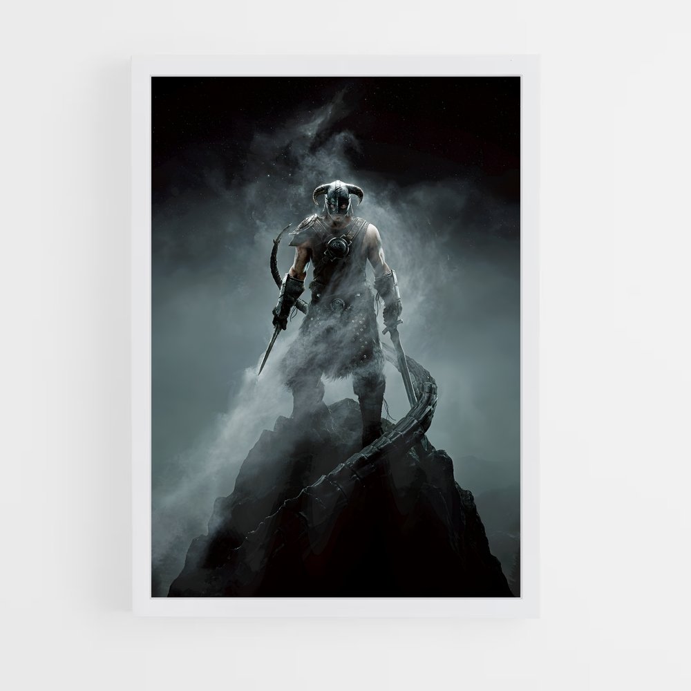 skyrim-5 cadre Blanc