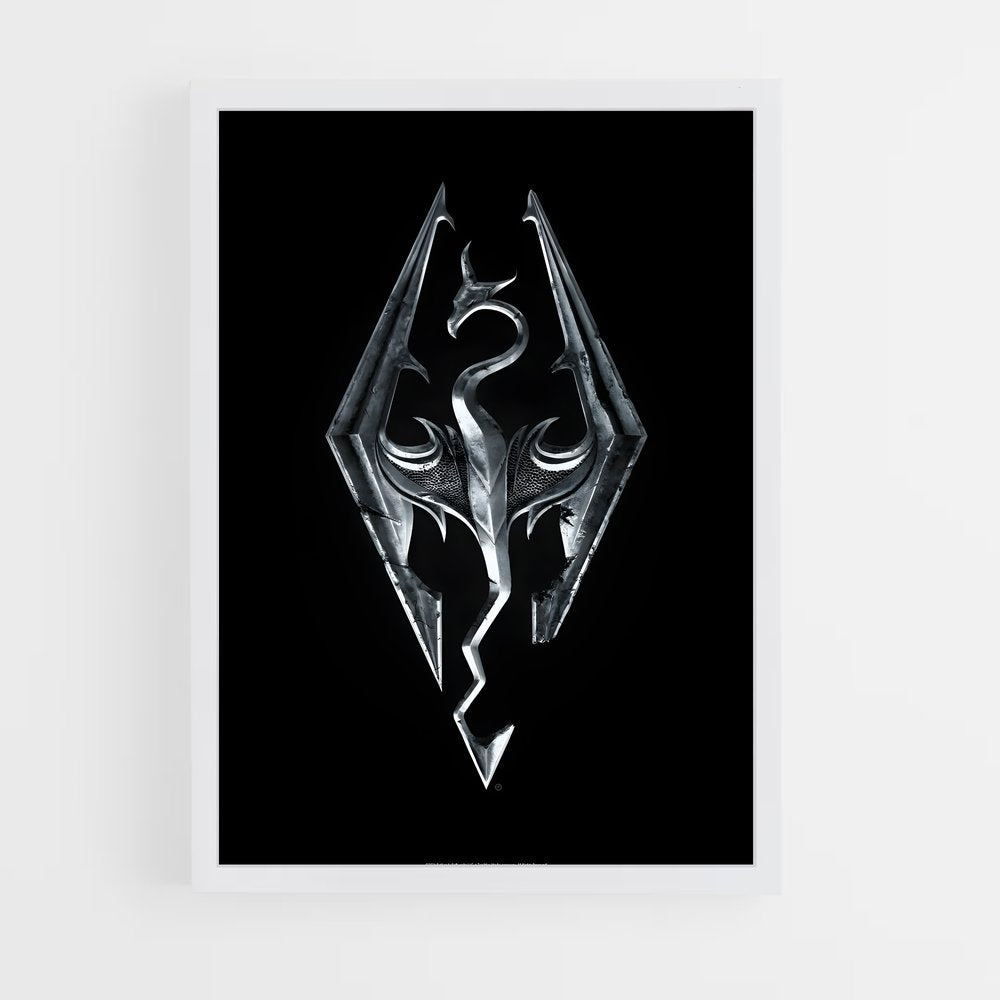 skyrim-7 cadre Blanc
