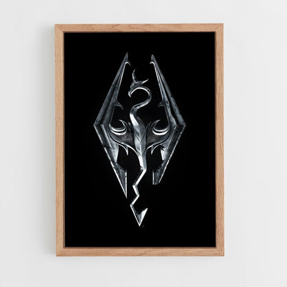 skyrim-7 cadre Bois clair