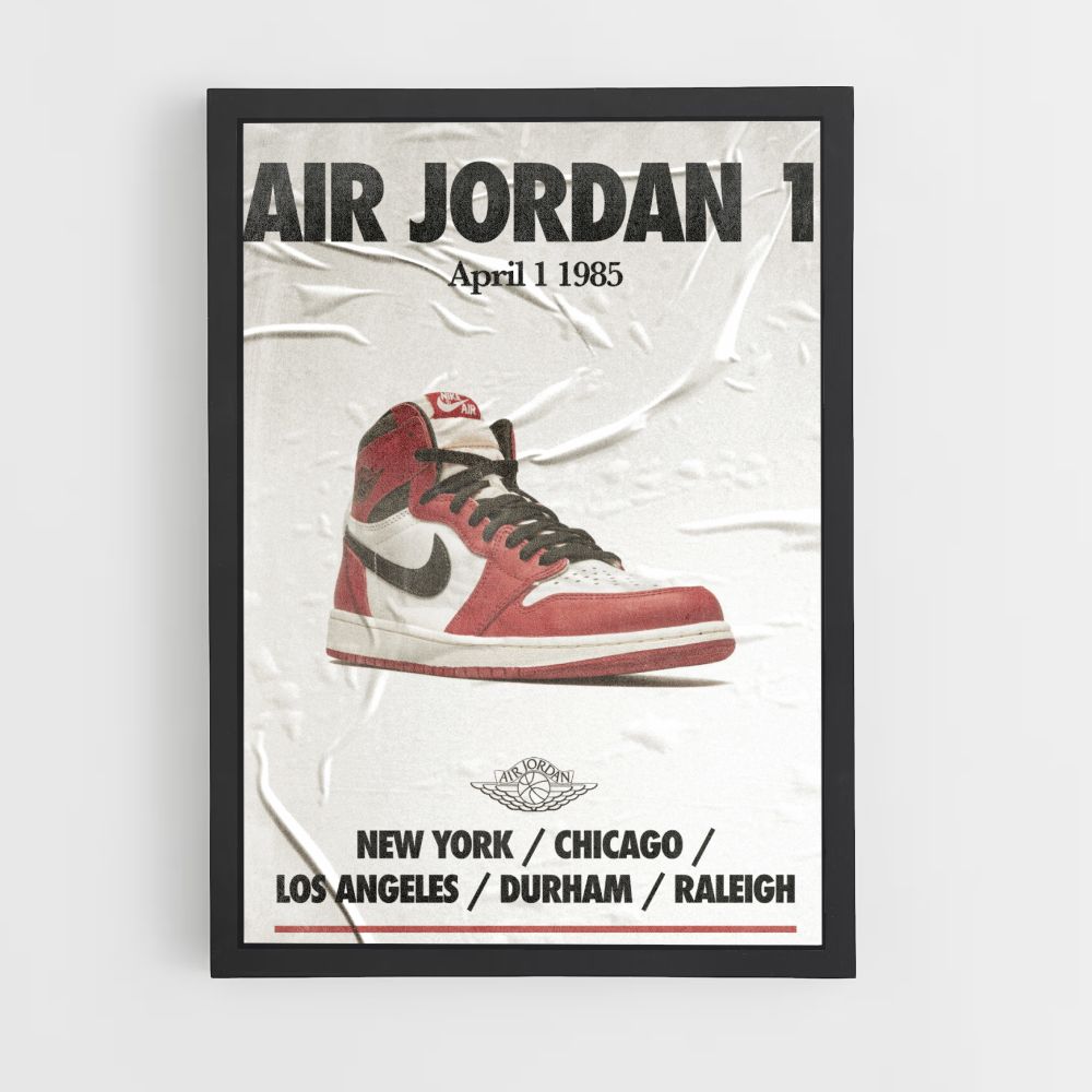 Poster dell'Air Jordan 1