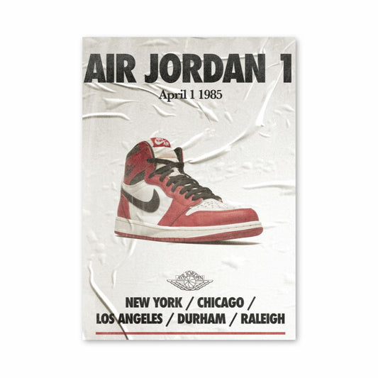 Poster dell'Air Jordan 1