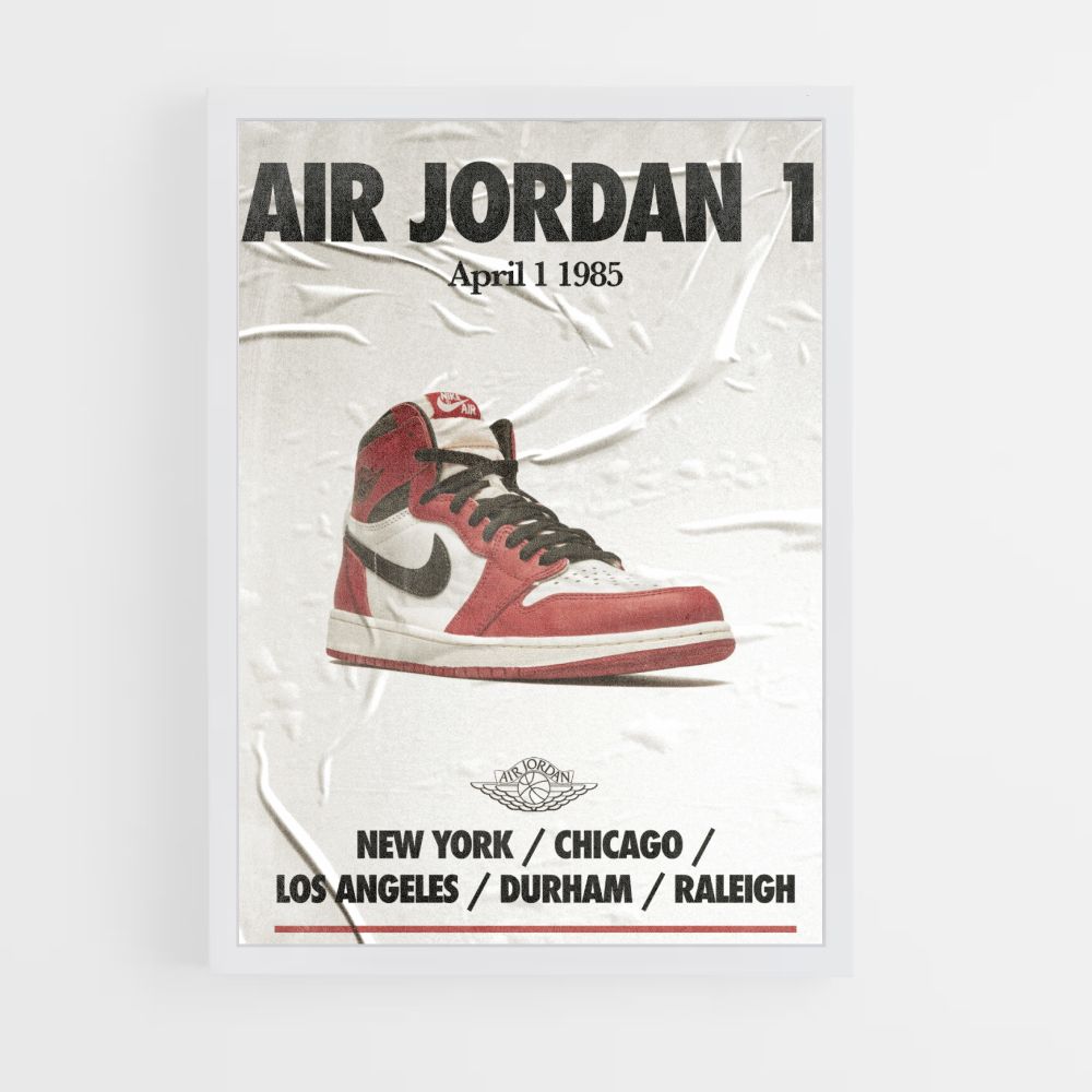 Poster dell'Air Jordan 1