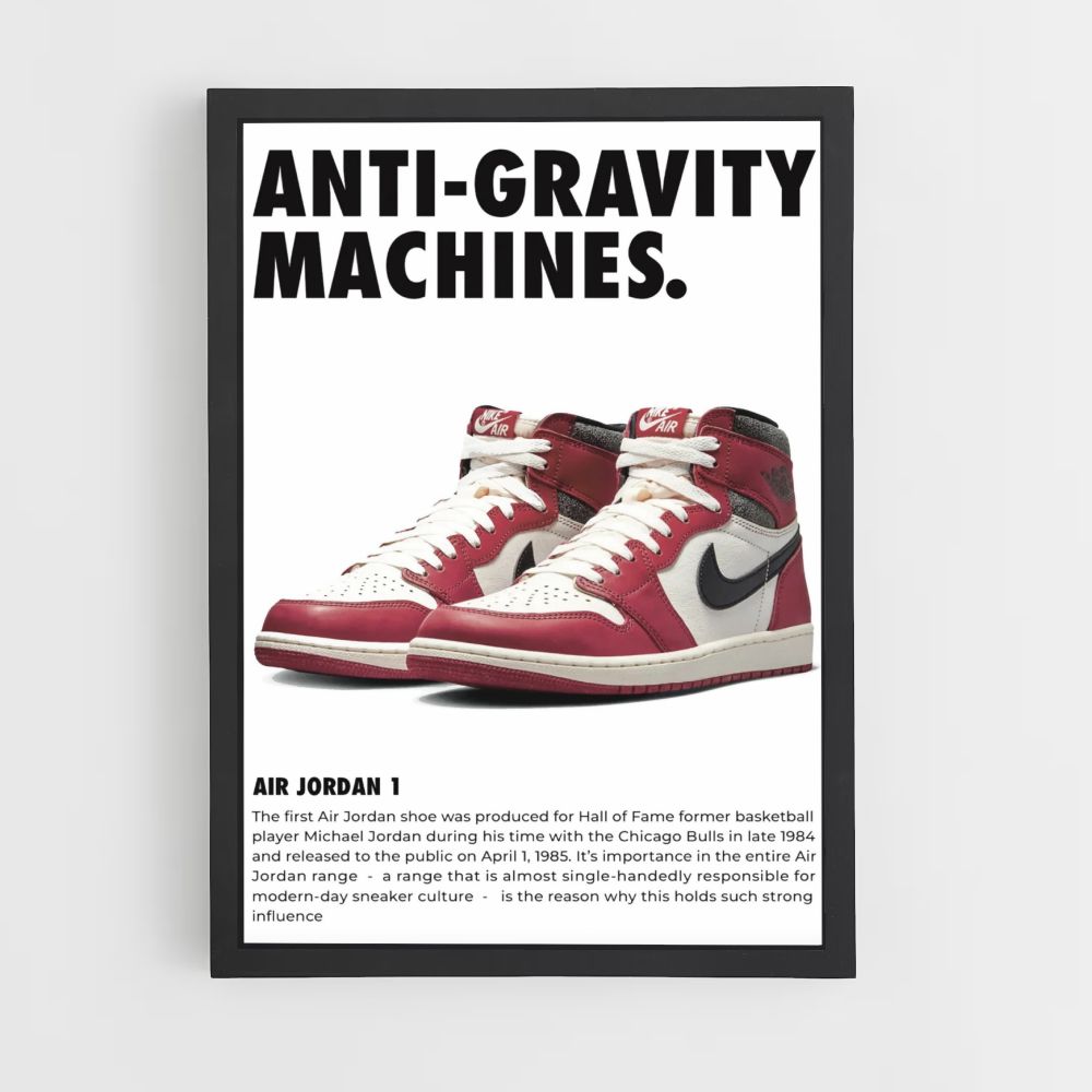 Poster antigravità Nike