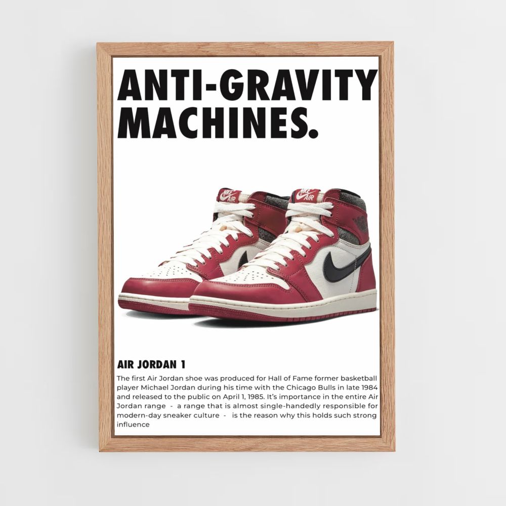 Poster antigravità Nike