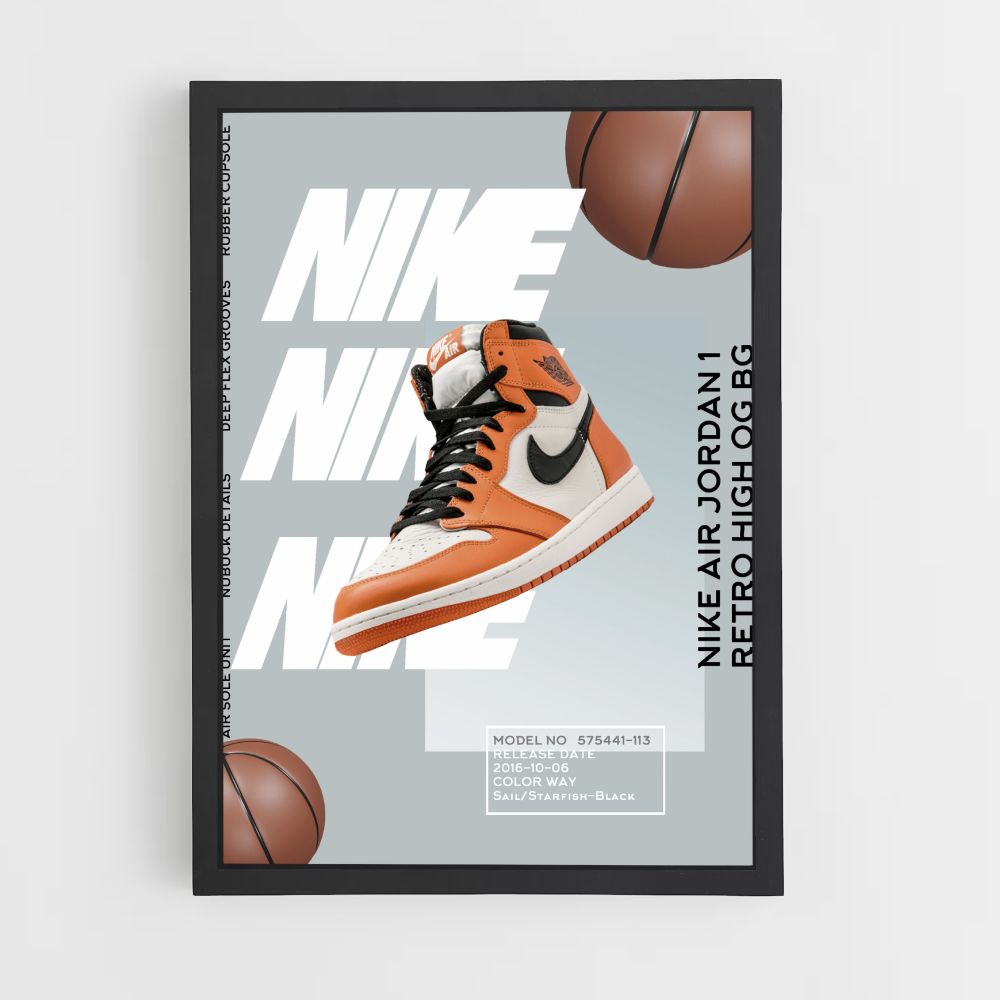 Poster Nike Air Jordan 1