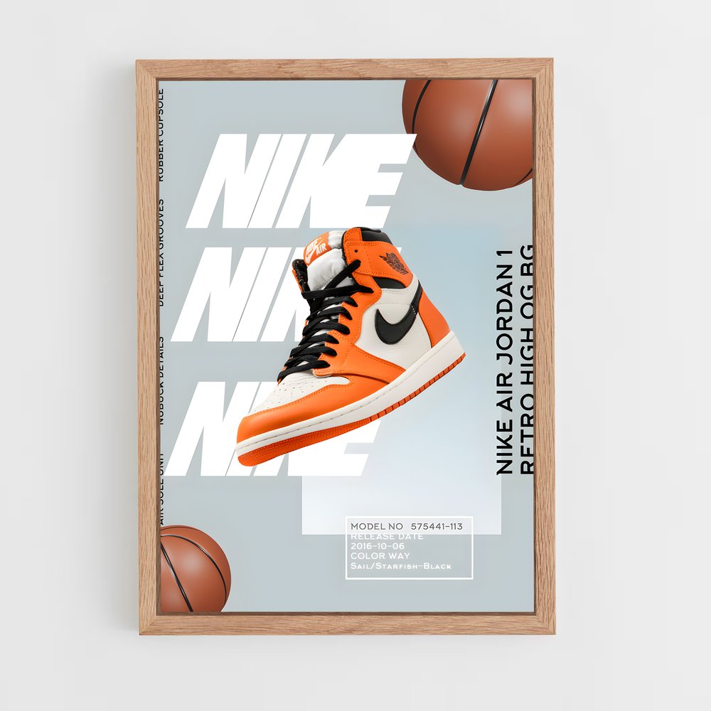 sneakers-3 cadre Bois clair
